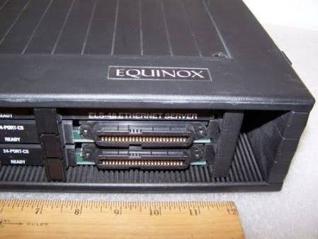 EQUINOX ELS-48 Ethernet Server. 24-Port-CS, P/N- 990110/v