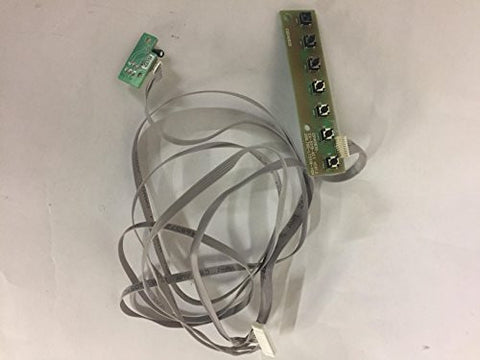 Sansui SLED5515W LED TV Button & IR Sensor Board- LT5519-V0H