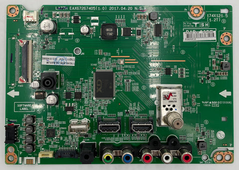 LG 49LJ5100-UC LED TV EAX67267405 Main Board- EBT64559802