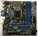 MSI H55M-P33 Desktop microATX Motherboard