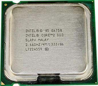 Intel Core 2 Duo E6750 SLA9V 2.66GHz 4MB CPU Processor LGA775