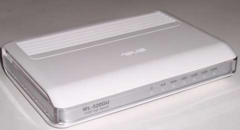 Asus WL‑520GU Wireless Router & Printer Server