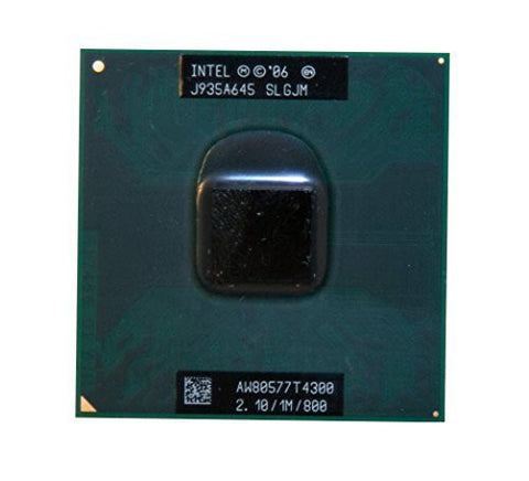 Intel Pentium Dual-Core T4300 SLGJM 2.1GHz 1MB Mobile CPU Processor Socket P 478-pin