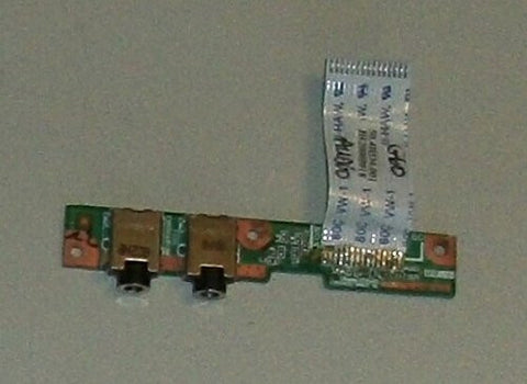 HP G50 Audio Board Jack W/cable 50.4H534.001 TESTED