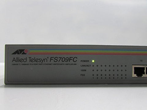 Allied Telesyn 100Base-TX 8 Port Fast Ethernet Switch- FS709FC