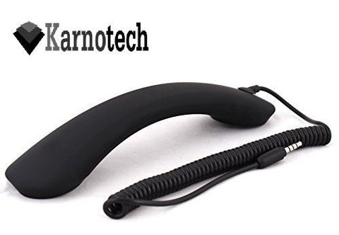 Karnotech&reg; 3.5mm Corded Cellphone Handset for iPhone, iPad, SAMSUNG, HTC, Blackberry, etc