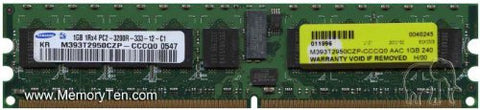 Samsung M393T2950CZP-CCCQ0 1GB PC2-3200R