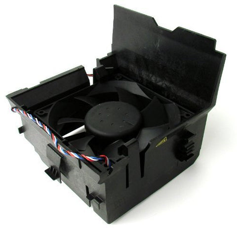 Genuine Dell RR527 CPU Cooling Fan and Shroud Assembly for Optiplex 210L, 320, 740, 745, 330, 360, 755, 760, 780, GX520, GX620 Mini-Tower Systems, Compatible Part Numbers: Y4574, G9096, H9073, P714F
