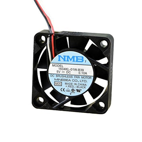 NMB 1604KL-01W-B39 5V 0.10A 4010 4CM 3Wire Cooling Fan