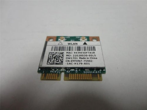 Dell Vostro 3555 Wifi Wireless Card YFHN7