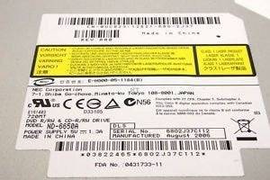 Dell Inspiron 6000 ND-6650A CD/DVD-R/RW Drive- UC823