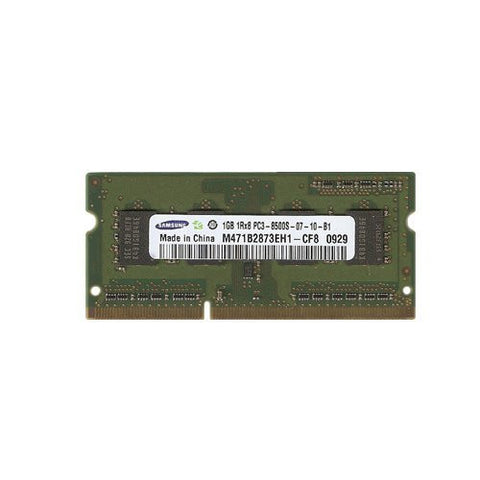 Samsung 1GB DDR3 Memory SO-DIMM 204pin PC3-8500S 1066MHz M471B2873EH1-CF8