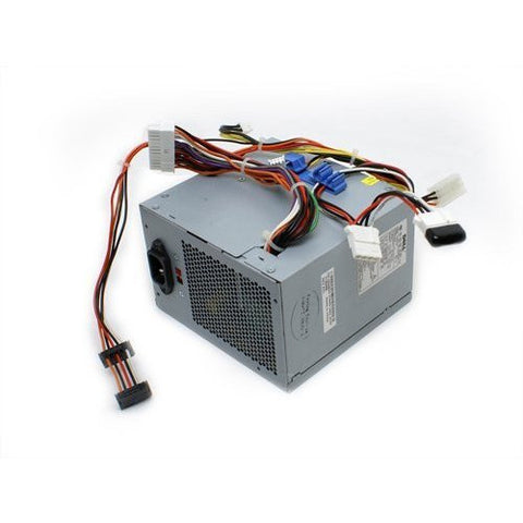 Dell 305w Power Supply PSU for Dimension 3100, E310, 5000, 5100, E510, 5150, E520, E521, and OptiPlex Towers GX320, GX520, GX620. Dell part numbers: W8185, M8802, M8805, M8806, X8129, C9962, YH542, C5201, D5032, MC164, CX305N-00, L305N-00