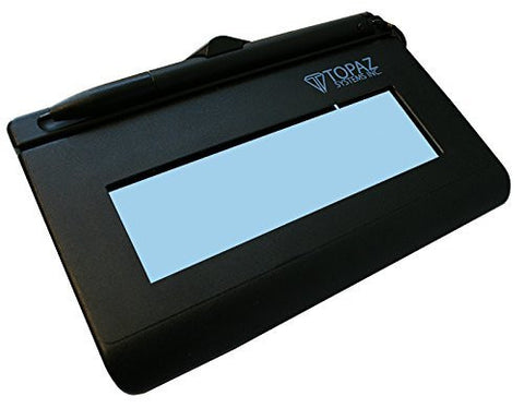 Topaz SignatureGem T-LBK462-HSB-R 1X5 Backlit LCD Signature Capture Pad USB Connection