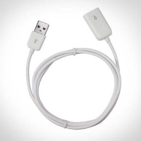 USB Extension Cable (3.5ft Long) Male To Female Cable for iPhone or iPod Cable or Ideal for Any Device That Uses USB- Charges and Syncs Fast Speeds Using - XTG Technology