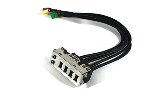 Genuine HP MT FRONT I/O USB Audio Panel Desktop 380/45MM 507146-001