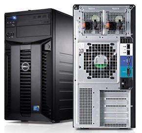Dell PowerEdge T310 X3450 Quad Core 2.66 Ghz 8GB RAM Perc 6/i 2x 400W RPS