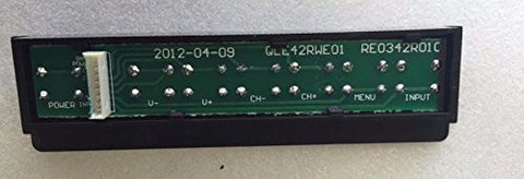 RCA LED55G55R120Q Key Button Board QLE42RWE01 RE0342R010
