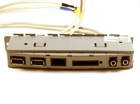 HP 505070-001 Front I/O and memory card reader assembly - Contains USB ports, headphone jack, and microphone jack