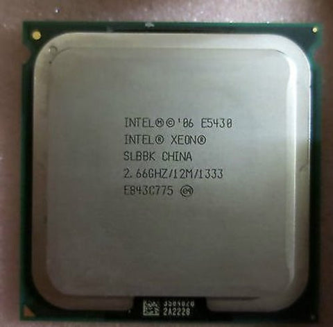 Intel Xeon Processor E5430 2.66GHz/12M/1333MHz- SLBBK