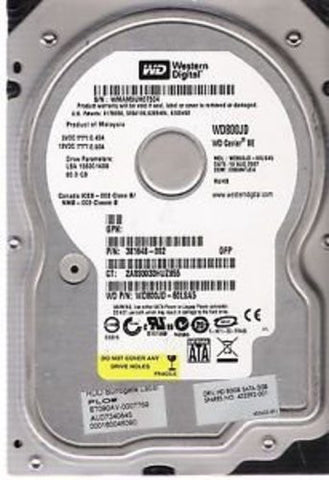 WD Caviar SE WD800JD-60LSA5 80GB SATA Hard Drive- DSBHNTJCH