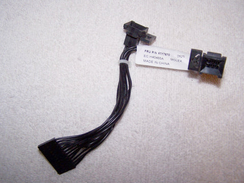 IBM x236 Internal Rear Fan Cable, 41Y7670