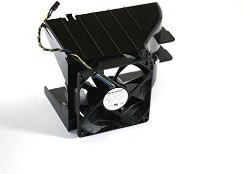 Genuine Foxconn HP DC5750 DC5800 DC5850 Computer Cooling Case Fan with Fan Airflow Guide Assembly P1-452251 435452-001