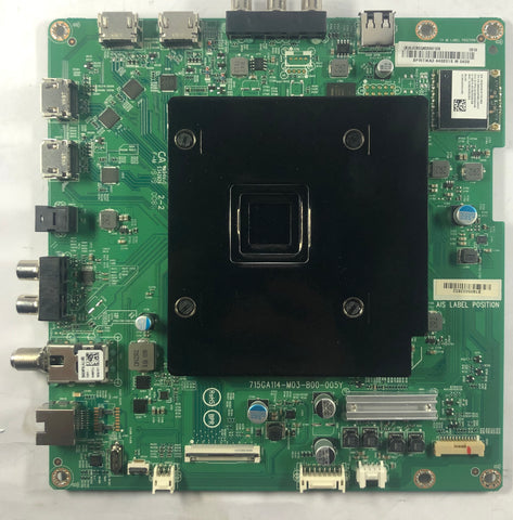 Vizio M558-G1 4K LED TV 715GA114-M03-B00-005Y Main Board- XJCB0QK009010X