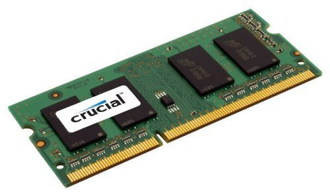Crucial 8GB Single DDR3 1333 MT/s (PC3-10600) CL9 SODIMM 204-Pin 1.35V/1.5V Notebook Memory Module CT25664BF1339