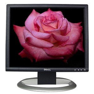 17" Dell 1704FPV DVI LCD Monitor w/USB Hub (Gray)