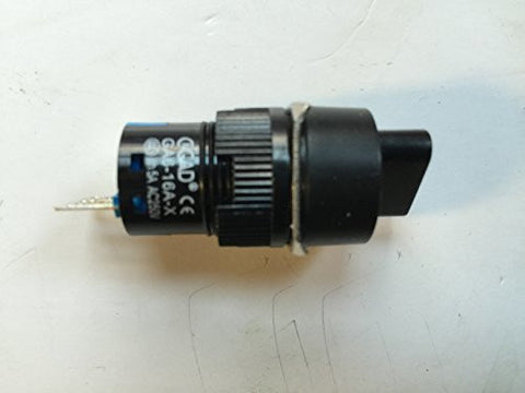 CNGAD 2-position circular selector button switch GA6-16AY-11X2