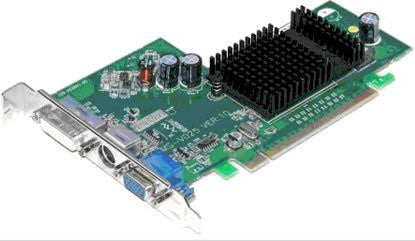 ATI Radeon X300 SE 128MB DVI VGA TV Out PCI-E Video Card - ATI 102A6280400 - Dell KH285