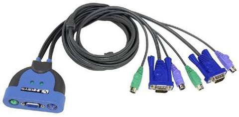 Linksys ProConnect Integrated KVM 2-Port Switch- KVM2KIT