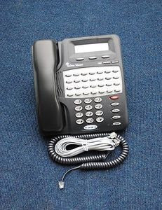 Tadiran Emerald Ice 28 DLX/BL / 72420945400 Charcoal 28 Button Digital Speaker Display Phone