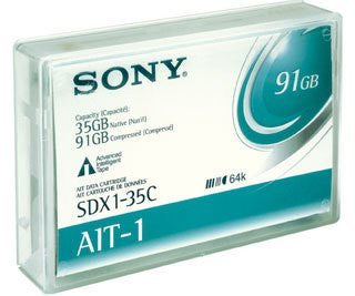 Sony SDX1-35C Tape Media Data cartridge AIT-1 230m 35/91GB