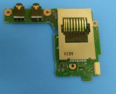Fujitsu LifeBook T4220 Audio and Card Reader Board- CP33513 X4