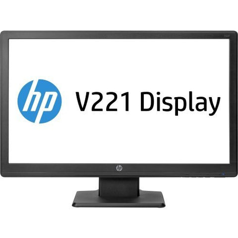 Hp V221 - Led Monitor - 21.5" - 1920 X 1080 - Tn - 200 Cd/M2 - 600:1 - 1000000:1 (Dynamic) - 5 Ms - Dvi-D, Vga - Black "Product Type: Peripherals/Lcd & Led Monitors"