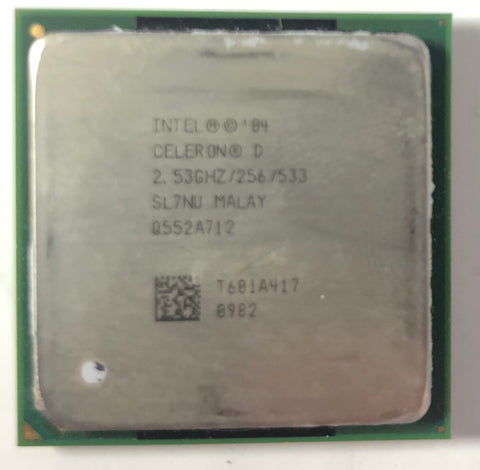 Intel Celeron D 325 Desktop CPU Processor- SL7NU