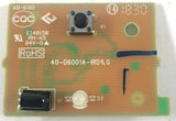 TCL 65S4 4K LED TV KB-6160 Power Button Board- 40-D6001A-IRD1LG