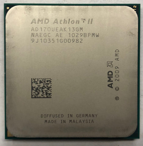 AMD Athlon II 170u Desktop CPU Processor- AD170UEAK13GM