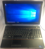 Dell Latitude E6520 Laptop- 250GB, 4GB RAM, Intel i5 CPU, Windows 10 Pro