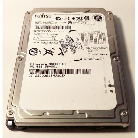 Fujitsu MHW2120BW 120GB SATA Hard Drive- 442882-001