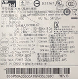 Lenovo ThinkCentre M72e Desktop PC6001 280W Power Supply- 54Y8894