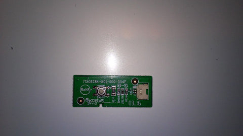 Vizio TV (D32x-D1) Power Button Board-715G6284-K01-001-004F