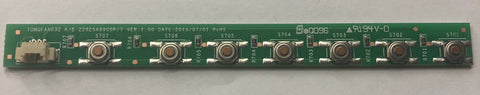 Element ELEFW328 LED TV Key Control Board- 22025A9900P/T