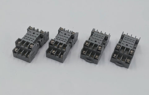 SY4S-05 IDEC DIN Rail/Snap Mount Socket (Lot of 4)