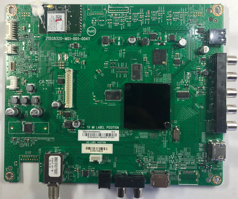 Vizio D32H-F1 LED TV 715G8320-M01-B01-004Y Main Board- XHCB02K036040Q