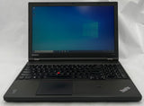 Lenovo ThinkPad T540p Laptop- 240GB SSD, 8GB RAM, Intel i7 CPU, Windows 10 Pro