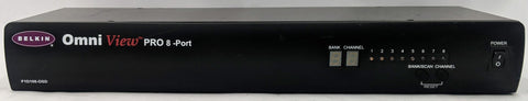 Belkin OmniView Pro 8-Port KVM Switch- F1D108-OSD