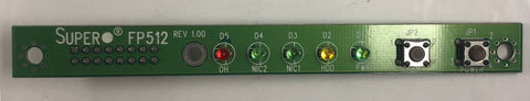 SuperMicro SC512 Server LED Control Board- FP512